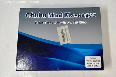Mini dispositivo masajeador eléctrico de relajación corporal con carga USB Ohu no probado Foto 1 de 4