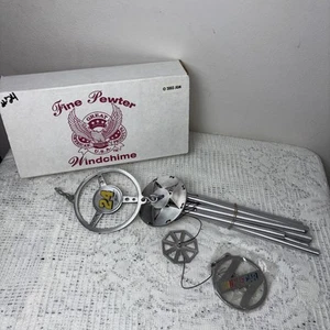 Vtg 2003 Great American Pewter Wind Chime Jeff Gordon #24 GM Goodwrench NASCAR - Picture 1 of 15