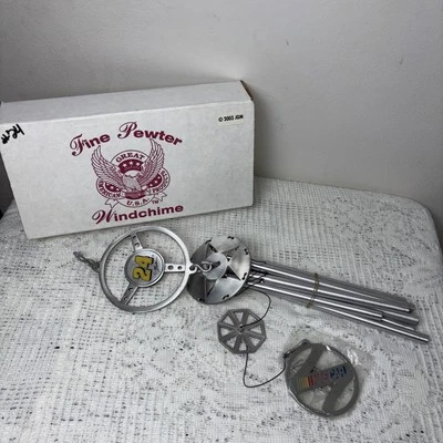 Carillón de viento Great American Pewter 2003 de colección Jeff Gordon #24 GM Goodwrench NASCAR Foto 1 de 4