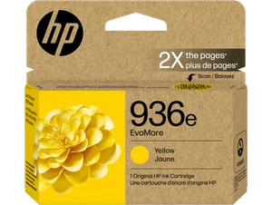 HP 936e EvoMore Yellow Original Ink Cartridge, ~1,650 pages, 4S6V5LN - Bild 1 von 8