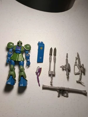 MS-05 Zaku Mobile Suit Gundam 2001 Completo Bandai MSIA 4.5 Foto 1 de 4
