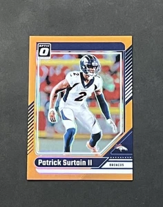 2024 Panini Donruss Optic #62 Patrick Surtain II Orange Prizm /249 - Picture 1 of 3