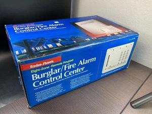 RADIO SHACK 49-485 Safe House 8-Zone Burglar Fire Alarm System W/ Remote Keypad - Picture 1 of 8