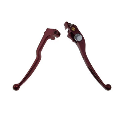 Mão vermelha para Honda CBR 600RR 03-06 954RR freio e embreagem alavancas manuais dedo - Imagem 1 de 3
