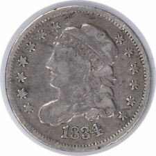 1834 Bust Silver Half Dime Choice VF Uncertified #1111