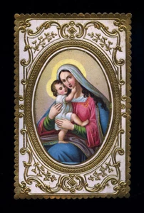 santino cromo-holy card MARIA MADRE DI DIO - Picture 1 of 1