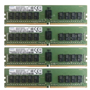 Samsung 32GB 4X8GB PC4-2400T-R DDR4-19200R 288PIN ECC Registered Server Memory - Picture 1 of 4