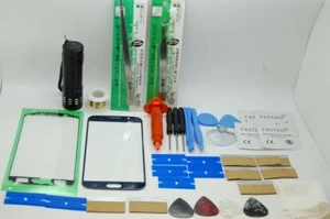 Samsung S6 SM-G920F Blu, Kit di Riparazione Vetro Schermo Frontale, Cavo, Torcia - Foto 1 di 1
