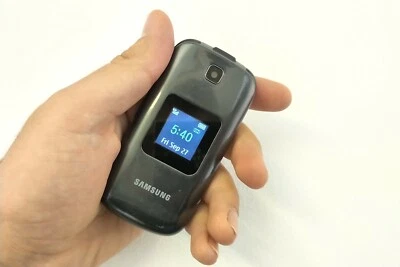 Samsung SGH S275g Grey Mobile phone flip simple basic film prop collectors item - Image 1 of 4