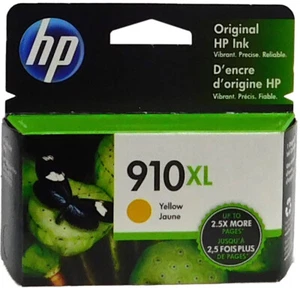 HP 910XL Yellow Ink Cartridge 3YL64AN GENUINE - Picture 1 of 1