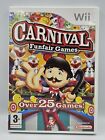 Carnival Funfair Games Nintendo Wii Video Game Excellent c/w Manual FREE POSTAGE