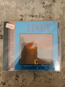 CD de PC Linux Sunsite Vol.1 vintage NUEVO - Imagen 1 de 5
