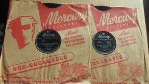78RPM 2 Mercury Patti Page - Oklahoma/Eyes Open/Sun Don't Shine/Paper Walls, EX- - Picture 1 of 4