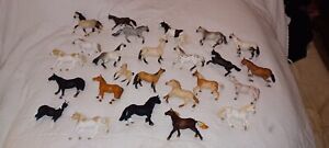 Schleich HUGE Horse Lot Of Pieces 25 Horses
