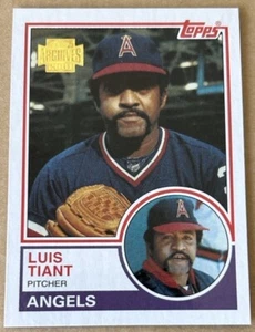 LUIS TIANT 2001 TOPPS ARCHIVES Card #163 NM-MT Condition - Picture 1 of 2