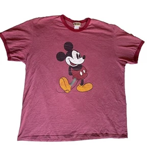 Camiseta Walt Disney World Mickey Mouse Timbre Rojo Talla XL - Imagen 1 de 6