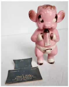 Vintage Elsie's Baby Junge, Beauregard 5" Rassel Spielzeug; Borden Co (Irwin Spielzeug; 1950er) - Bild 1 von 7