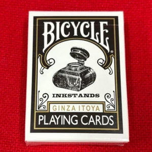 Bicicleta GINZA ITOYA Tarjetas de Jugar Diseño Tintas Mazo Raro 2015 Tokio Japón - Imagen 1 de 7