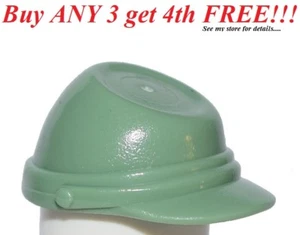 ☀️NEW Lego City Boy/Girl Minifig Hat Sand Green Headgear Calvary Cap (kepi) Army - Picture 1 of 3