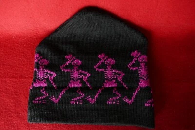 Gorro de esquí 100 % lana Moriarty of Stowe Grateful Dead nuevo stock antiguo hecho a mano Foto 1 de 4