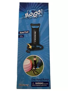 Pompa manuale gonfiaggio aria H2OGO Bestway nuova 12” alta 3 valvole adattatori nuova con scatola - Foto 1 di 4