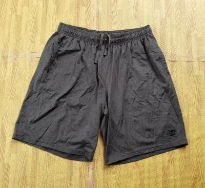 Pantalones Cortos de Entrenamiento New Balance Entrenamiento ~ Para Hombre XL ~ Gris Quad City Storm SPHL Foto 1 de 3