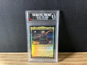 TCCG 9.5 Mint + The Master, Transcendent Universes Fallout Foil Graded Commander - Picture 1 of 2