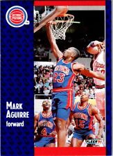 1991-92 Fleer #57 Mark Aguirre *Near Mint or Better*