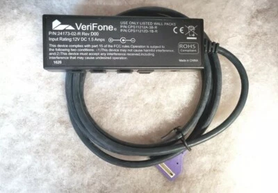 New Verifone Purple Multi-Port Ethernet Switch 2M Cable for MX915 24173-02-R - Image 1 of 4
