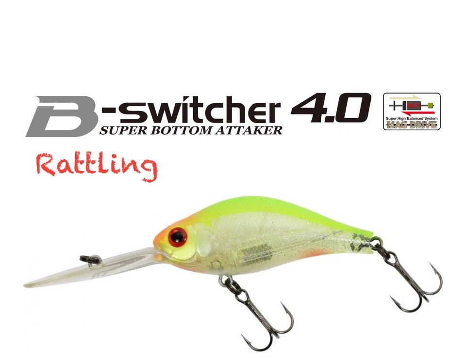Zip Baits B-Switcher 4.0 Rattling - 选择颜色 — 第 1/1 张图片