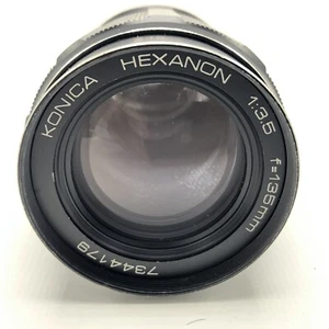 Konica Hexanon 135mm F/3.5 Lens - Picture 1 of 6