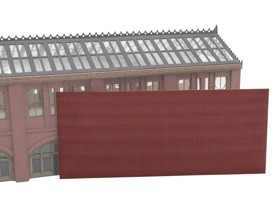 MU N-L00217 - Mauerplatte Hochbahn 3x - Spur N - NEU - Bild 1 von 1