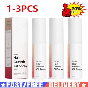 1-3X Olio Capelli Avanzato Spray Ormone Non Grasso e Promuove Spesso Naturale H C7J4 - Foto 1 di 16