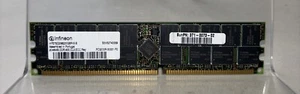 Infineon 2GB PC3200 DDR-400MHz ECC DIMM HYS72D256220GBR-5-B (UNTESTED) - Picture 1 of 10