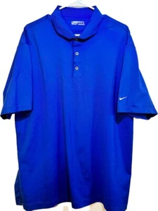 Nike Dri-FIT Victory Men’s Golf Polo – Royal Blue – XL Performance Fit - Picture 1 of 3