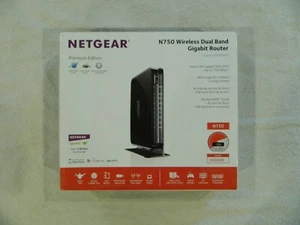 Netgear N750 Wireless Dual Band Gigabit Router WNDR4300 Faster WiFi - Picture 1 of 7