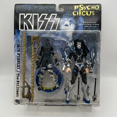 Figura de acción KISS Ace Frehley & The Stiltman Psycho Circus McFarlane Toys 1998 Foto 1 de 4