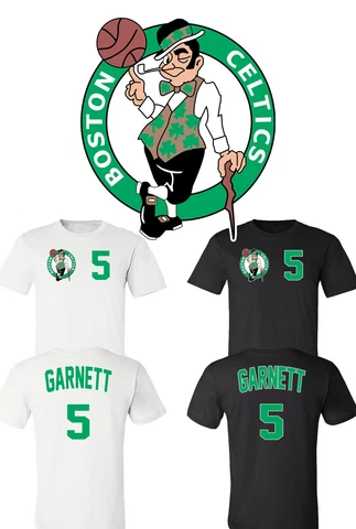 Kevin Garnett Boston Celtics #5 player shirt S-5XL Tracking!! Cover