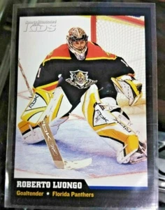 TARJETA DE ROBERTO LUONGO FLORIDA PANTERS PORTERO DEPORTES ILUSTRADOS PARA NIÑOS - Imagen 1 de 2