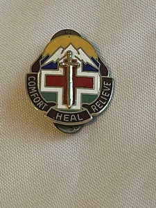 COMFORT HEAL RELIEF NS MEYER INC NEW YORK MADE IN USA VINTAGE BROSCHE/ANSTECKNADEL 0498 - Bild 1 von 4