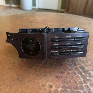 1992 - 1997 Subaru SVX HEATER /AC CLIMATE CONTROL Light Wood grain - Picture 1 of 6