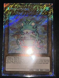Yugioh Ronintoadin RA03-EN236 Platinum Secret Rare 1st Ed Near Mint - Picture 1 of 2