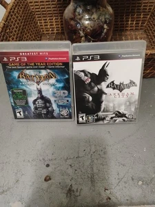 Batman Arkham City & Batman Arkham Asylum PS3 Spielepaket  - Bild 1 von 6
