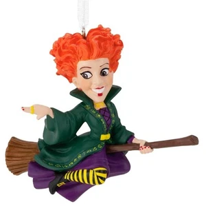 Hallmark Disney Hocus Pocus Winifred Sanderson Adorno de Navidad Resina NUEVO - Imagen 1 de 1