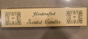 2er Set Williamsburg Duftkerze Co Handarbeit Kegel 10" rot in Box - Bild 1 von 6