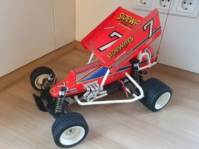 Kyosho Sideways Sprint Car #3126 2WD 1990 Vintage No Reserve Price No Reserve - Image 1 of 4