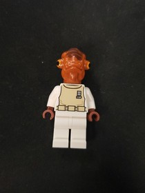 SW105 Lego Star Wars Admiral Ackbar Minifigure Mon Calamari from 7754 75003