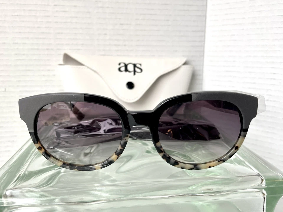 Gafas de sol AQS By Aquaswiss HAD004 LH negras lentes tintadas con caparazón de tortuga unisex Foto 1 de 4