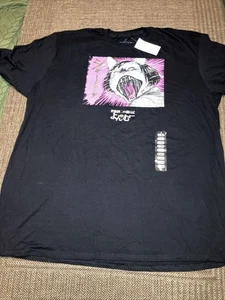 Junji Ito's Cat Diary Yon and Mu Cat Woman Camiseta Negra Chillona Talla 2XL NUEVA - Imagen 1 de 7