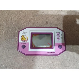 Sleeping Beauty Handheld LCD Video Games Pink Battery Operated Single Player - Picture 1 of 12